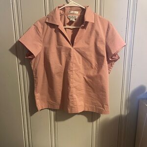 Everlane Women's Pink Short Sleeve Top